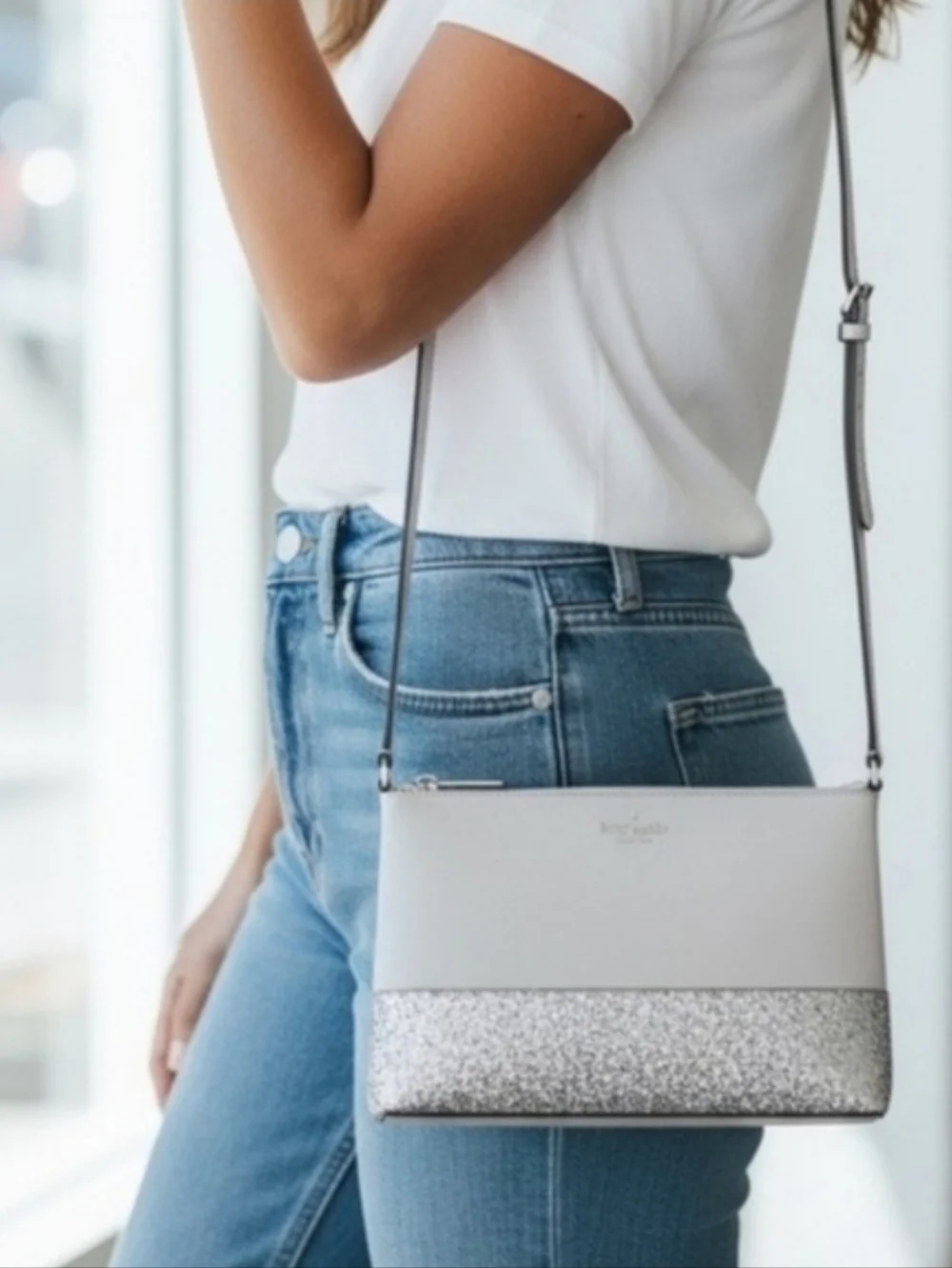 Kate Spade Glitter Crossbody Bag